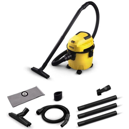 Aspiradora Agua Y Polvo Karcher Wdl 1 - 10 Lts amarillo