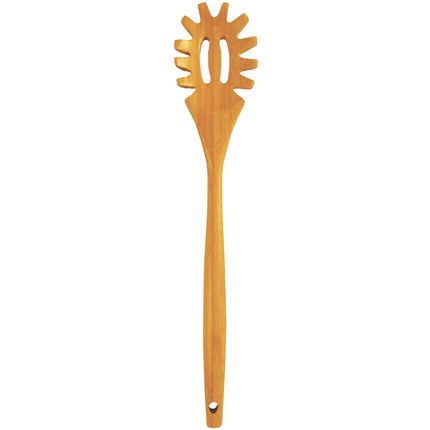 Cuchara para espaguetis Totally Bamboo, bambú natural de 14 pulgadas