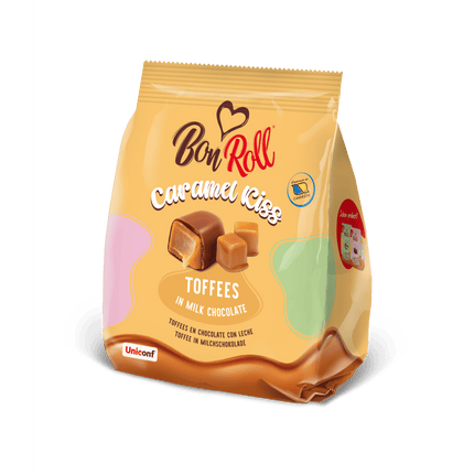 Caramelo Bon Roll Toffee Clásico Chocolate De Leche 120g