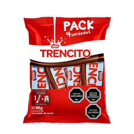 Chocolate De Leche Pack 4X24G, 96 g