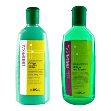 Shampoo Y Balsamo Ortiga Sin Sal 500ml