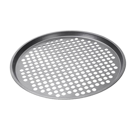 Molde Para Pizza Con Agujeros De Acero Al Carbono, Calentamiento Uniforme Para Horno, Para Pasteles Caseros, Pan, 36 Cm