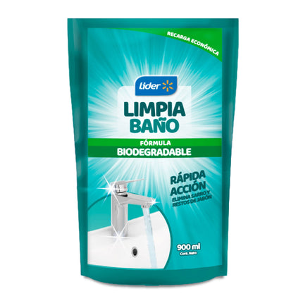 Limpia Baños Biodegradable Líquido  Doypack, 900 ml