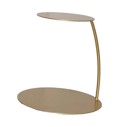 Soporte Para Tartas De Hierro De 2 Niveles, Bandeja Para Galletas, Torre De Postres Para Banquetes, Cocina De Dulces