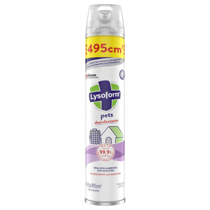 Desinfectante de Ambientes y Superficies Aerosol Lavanda Lata