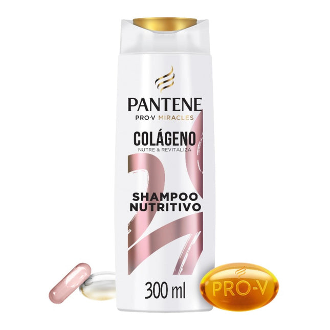 Shampoo Pantene Nutritivo Pro-V Miracles Colágeno Nutre Y Revitaliza