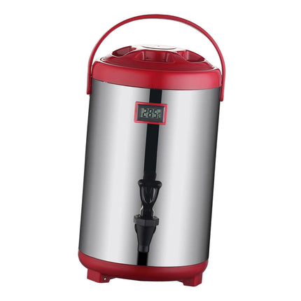 Cubo De Leche Práctico Dispensador De Bebidas Frías Y Calientes Para Bebidas Sopa Gachas Rojo