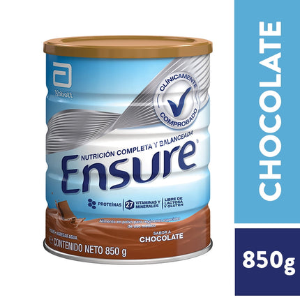 Suplemento Nutric Chocolate Ensure 850Gr
