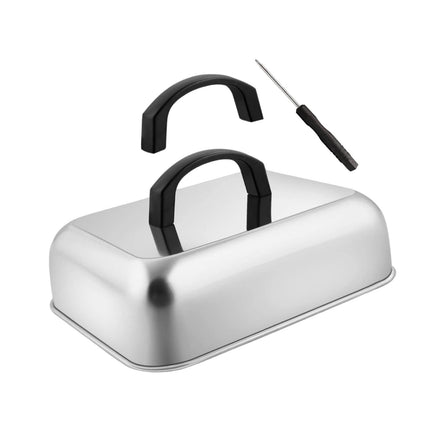 Cubierta Rectangular Para Untar, Cúpula Para Derretir Queso Para Filetes, Sándwiches De Barbacoa, Tamaño S