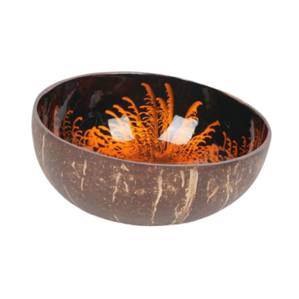 Recipiente Redondo Artesanal Redondo Para La Mesa De Entrada De Dulces Snacks Secos Naranja