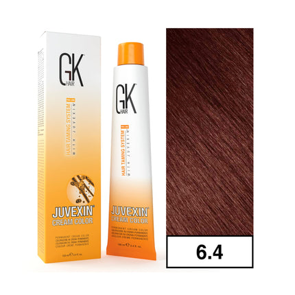 - Tintura Cream Color Permanente Vegana 100ml + Oxidante - 6.4 Rubio Oscuro Cobrizo