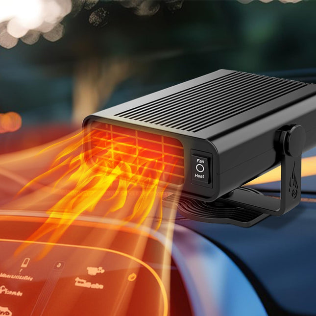 Calentador de coche Lvsnro, 12 V, 200 W, ventilador portátil de calefacción/refrigeración