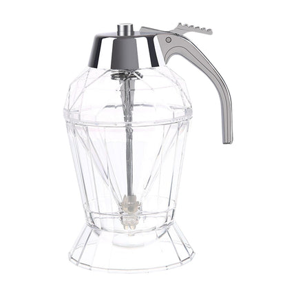 Dispensador De Miel Tarro De Miel Transparente 180ml Con Soporte Para Salsas Condimentos Azúcar