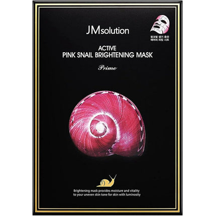 Mascarilla facial para el cuidado de la piel JmSolution Active Pink Snail Regenerating