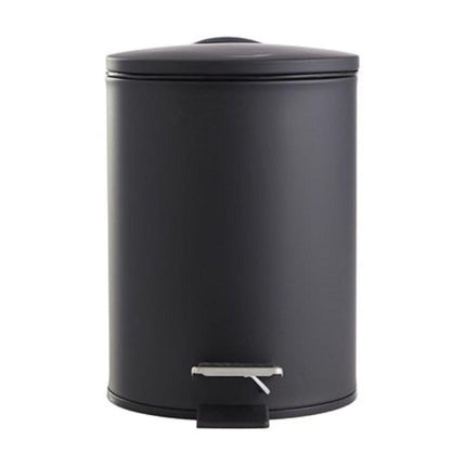 Basurero 3Lt Acero Inox Cierre Suave DAY negro