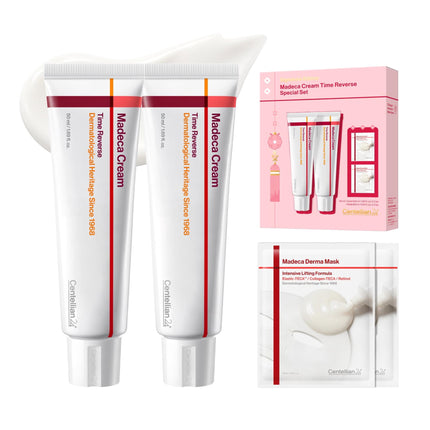 Set de cuidado de la piel CENTELLIAN 24 Madeca Cream Time Reverse 50 ml x2