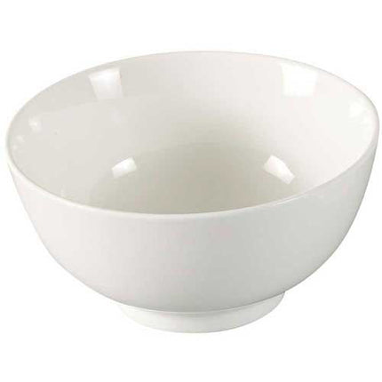 Cuenco para arroz Yanco Abco Collection, porcelana blanca, 250 ml x 48