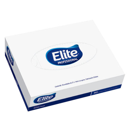 Elite Pañuelos Faciales 50 unid | Apishop.cl