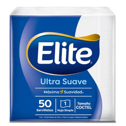 Elite Servilleta cóctel 50 unid | Apishop.cl