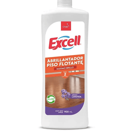 Excell Abrillantador piso flotante lavanda 900 cc | Apishop.cl