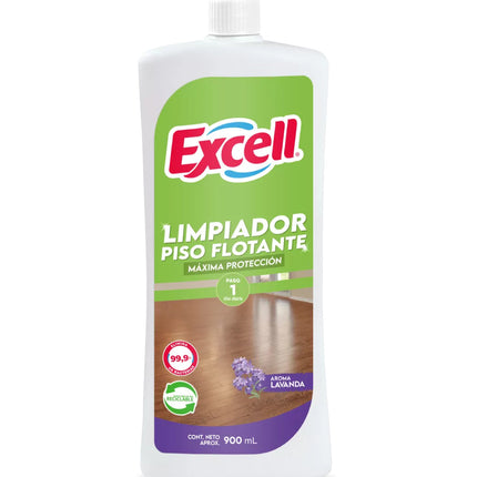 Excell Limpiador piso flotante lavanda 900 cc | Apishop.cl