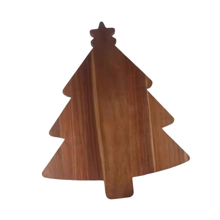 Tabla De Cortar De Madera Para árbol De Navidad, Postre, Dulces, Queso, Carne, Pan, Estilo A