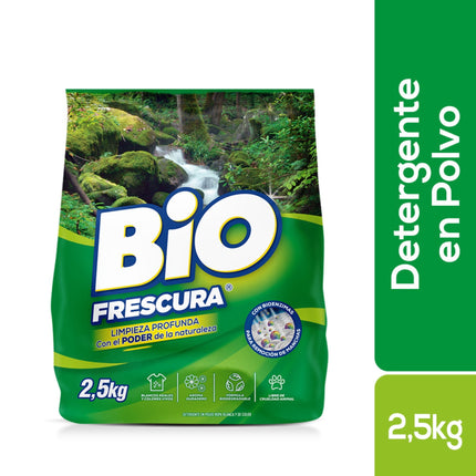 Detergente en Polvo Bosque Nativo Bolsa, 2,5 kg
