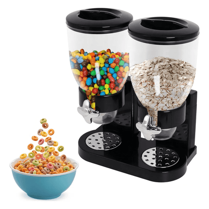 Set Dispensador Doble De Cereales Y Frutos Secos 2l C/u