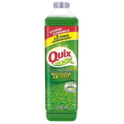 Lavalozas Líquido Limón Con Bio Activos Concentrado Botella., 1,2 L
