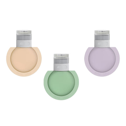 3x botellas de viaje para artículos de tocador, juego de accesorios de viaje, contenedores de viaje para loción corporal de baño, acondicionador, baño , 60ml