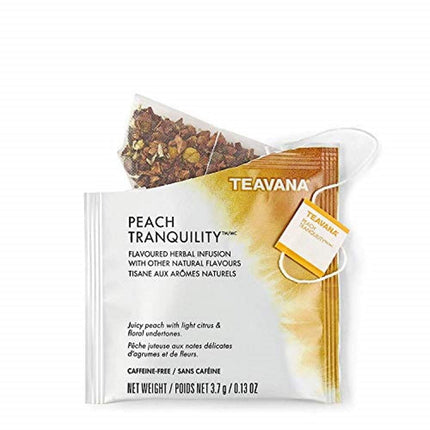 Bolsitas de té Teavana Starbucks Peach Tranquility, 24 bolsitas