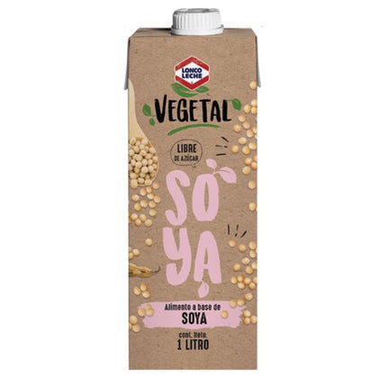 Bebida Vegetal Soya Natural Caja, 1 L