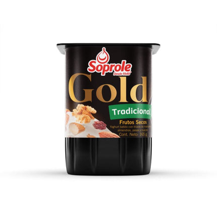 Yoghurt Gold Batido con Trozos de Almedras y Nuez Pote, 165 g - Soprole | Apishop