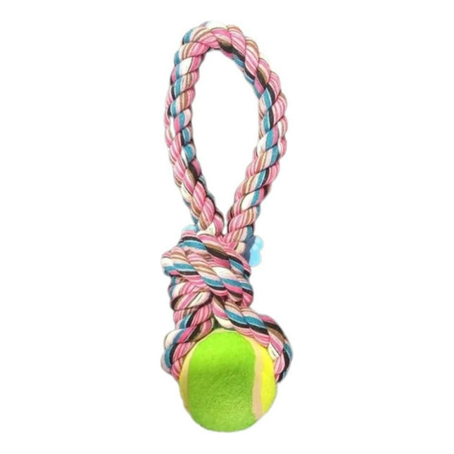 Set 4 Juguetes Interactivos De Cuerda Pelota Mascotas Lau