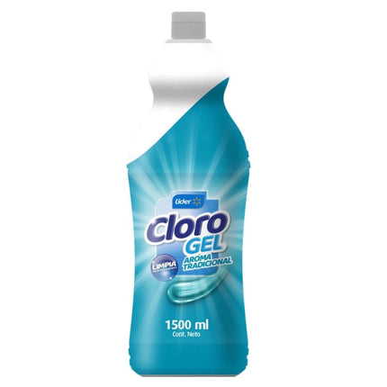 Cloro Gel Tradicional Botella, 1500 ml