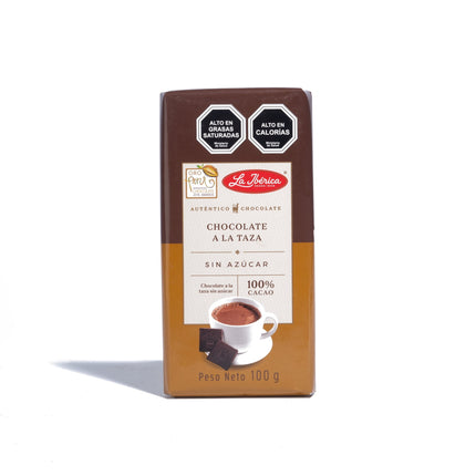 Chocolate A La Taza 100% Cacao 100g