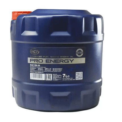 Aceite Motor Sct Pro Energy 5W-30 7 litros 100% Sintético