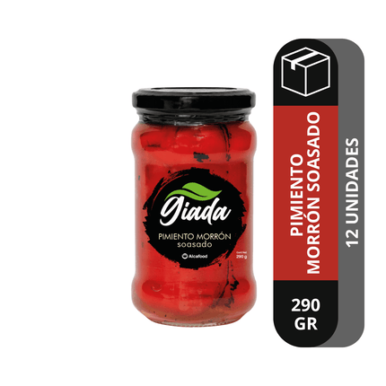 Pimiento Morrón Soasado 12X 290 Gr