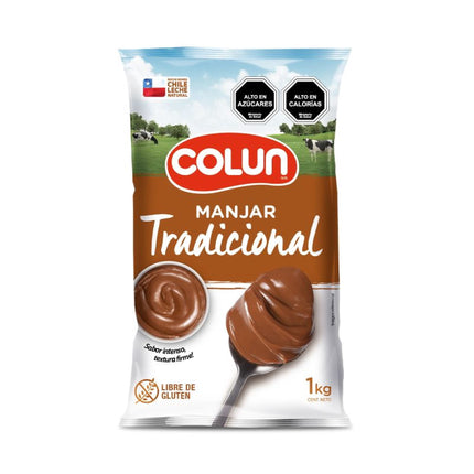 Manjar Tradicional Bolsa, 1 kg - Colun | Apishop