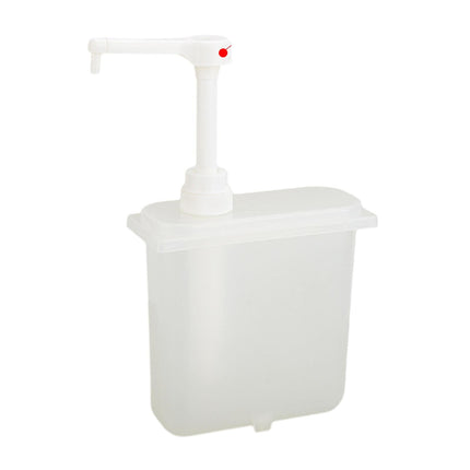 Botellas Con Bomba Para Condimentos, Salsas, Jarabes Para Ensaladas, Para Cocina, Restaurante, 2 L