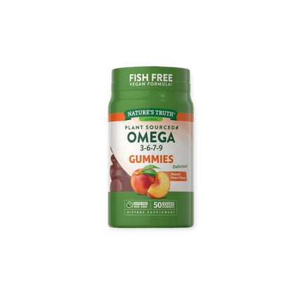 Omega 3-6-7-9 Vegano 50 Gomitas -