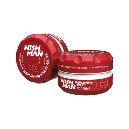 Cera Styling Wax Flaming Roja Aroma Dulce 150ml