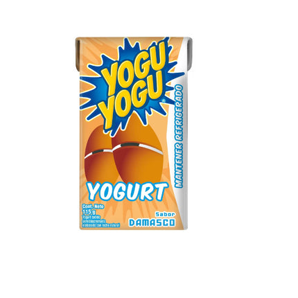 Yoghurt Yogu Yogu Damasco, 115 ml | Apishop