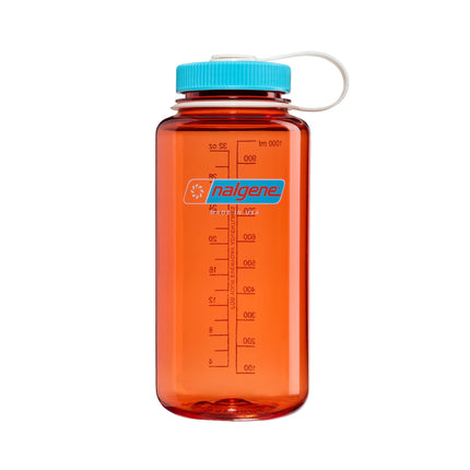 Botella de agua Nalgene Wide Mouth 946 ml sin BPA Thrill & Motion