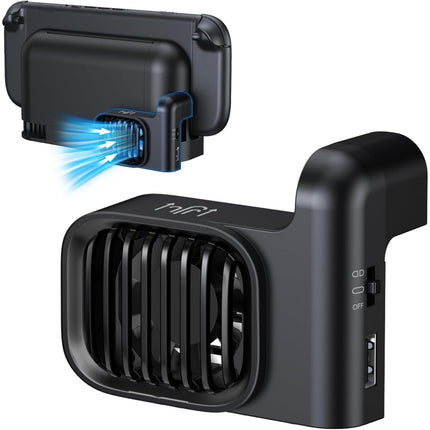 Ventilador de refrigeración compatible con el Dock de Nintendo Switch 2, con 2 velocidades ajustables y puerto USB