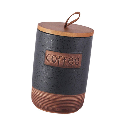 Contenedor De Almacenamiento De Cerámica, Tarro De Almacenamiento De Frijoles Para Dulces, Condimentos, Galletas, Café