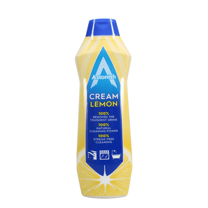 Limpiador Crema Frescura a Limón Astonish 500 ml