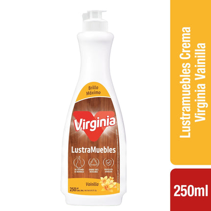 Lustra Muebles Crema Vainilla Botella, 250 ml