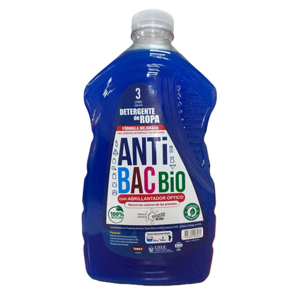 Detergente liquído biodegradable Antibac 3Lts