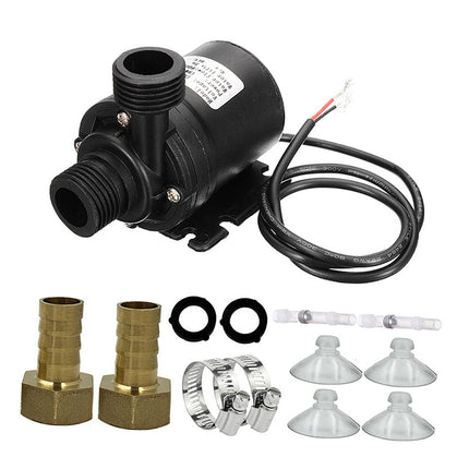 Bomba De Agua Sin Escobillas De 12 V CC, Versátil, 800 L/h, Para Estanques Domésticos Y Acuarios, Estilo A
